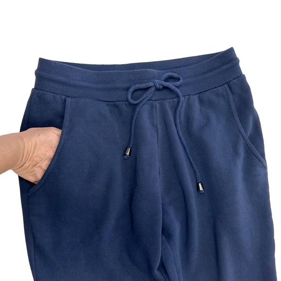 Hemant & Nandita embellished stones gems navy blue joggers pants small - Picture 6 of 14